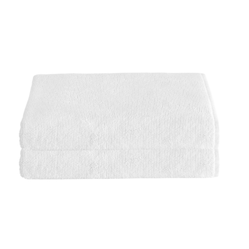 LERINS Turkish Cotton Bath Sheet, White