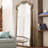 Retro Carved Design Floor-Length Mirror-110889782