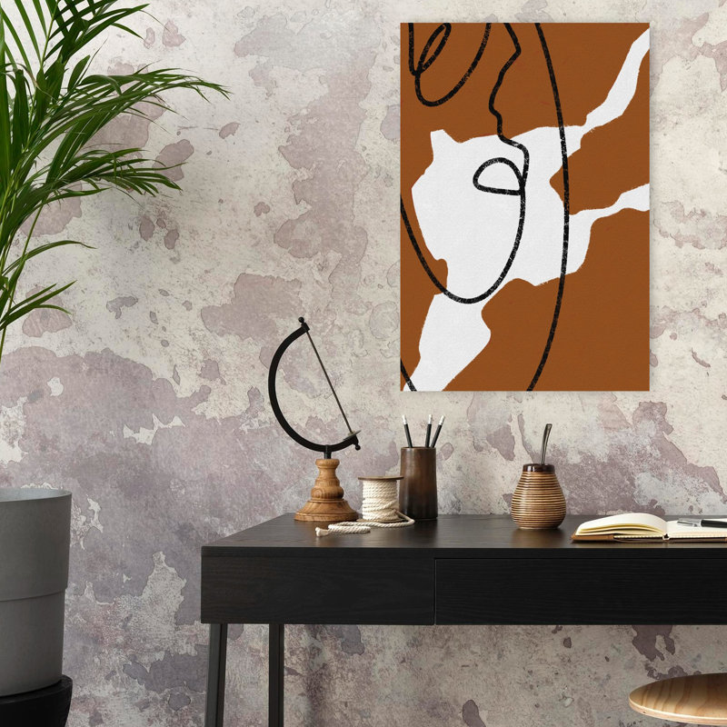 Art contemporain, art contemporain abstrait, H 24 po x l 16 po