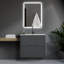 Amogh 610mm Wall Mounted Single Vanity