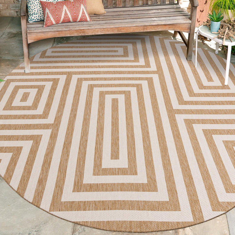Forte Hower Rug, Rond 13 pi 1 po