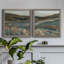 «Copper Dusk I», ensemble de 2 peintures sur toile encadrées-663921982-663921983