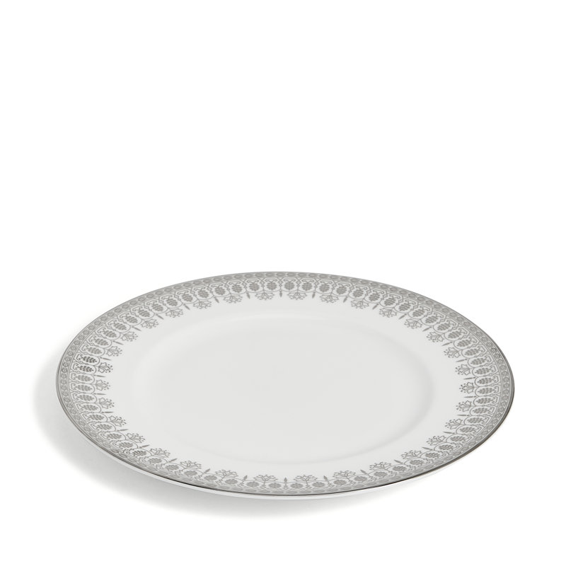 Wedgwood Silver Tonquin Dinner Plate 10.7in
