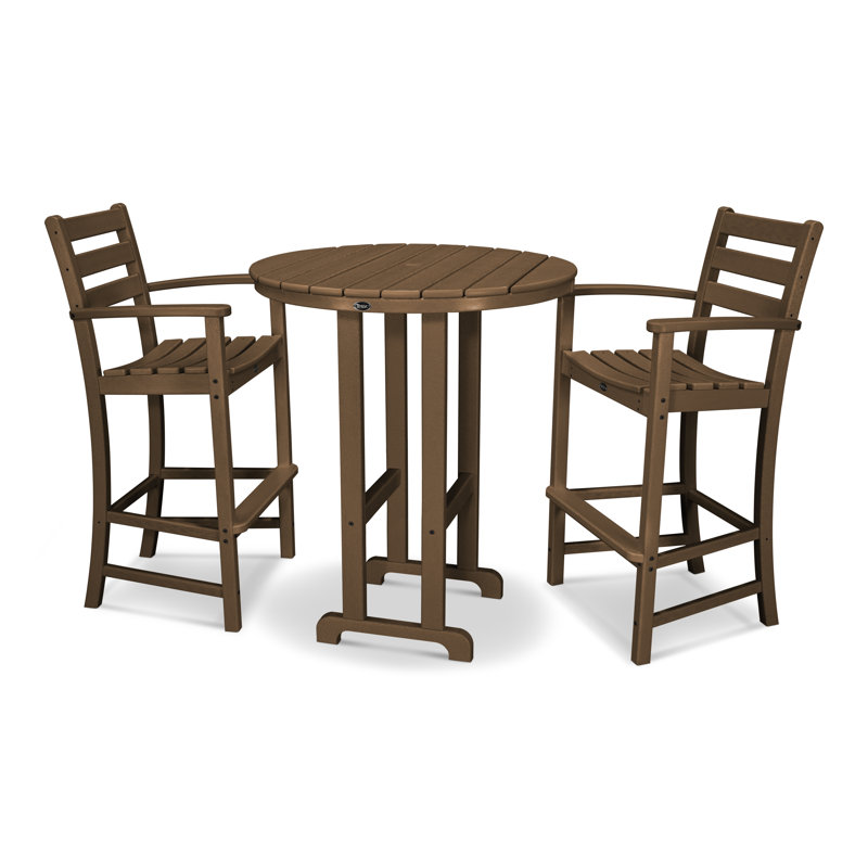 Monterey Bay 3-Piece Round Bar Set, Tree House
