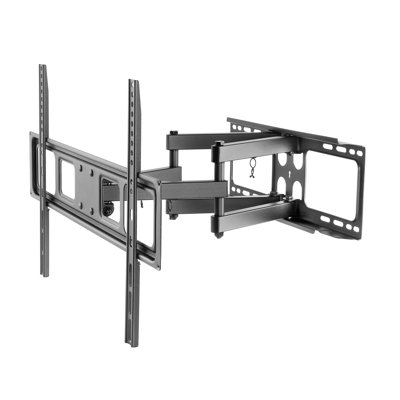 Support mural articulé Emerald pour téléviseurs de 32 po à 85 po, robuste, pivotant et inclinable, capacité de 82 kg, VESA max. 600 x 400