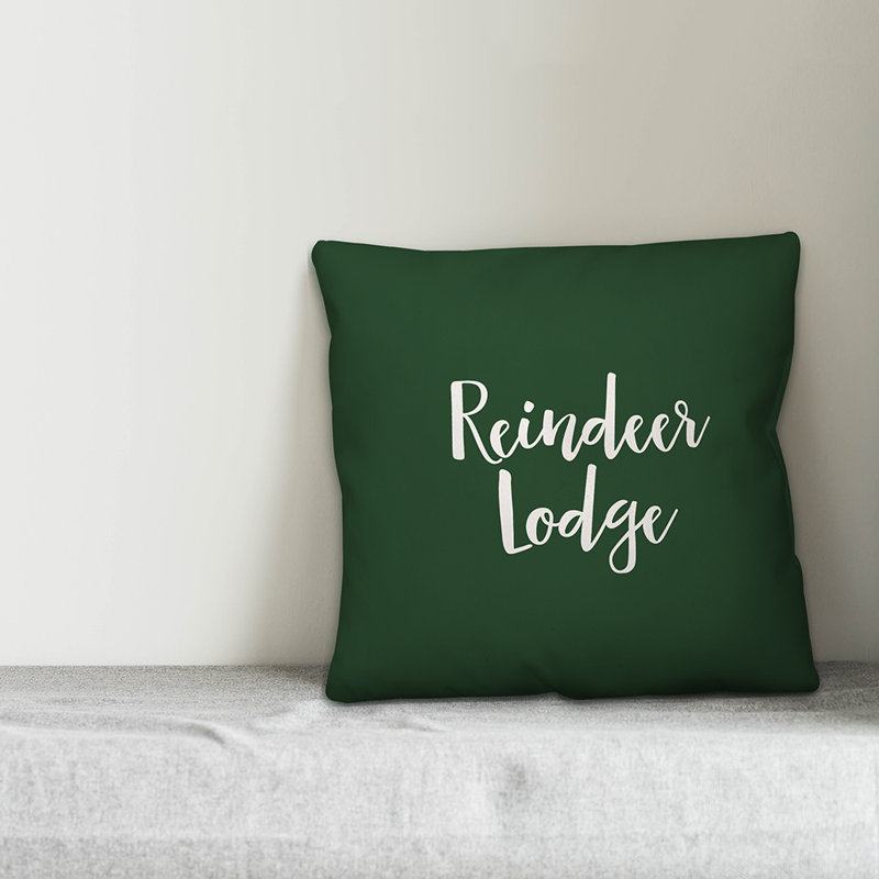 Throw Pillow, Dark Green, Pillow Cover