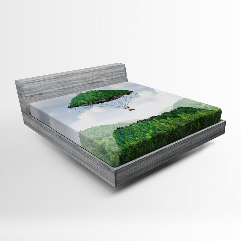 Fantasy Microfiber Fitted Sheet, Full Fitted Sheet
