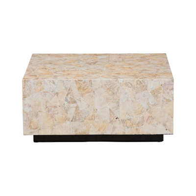 Table basse Capiz Shell