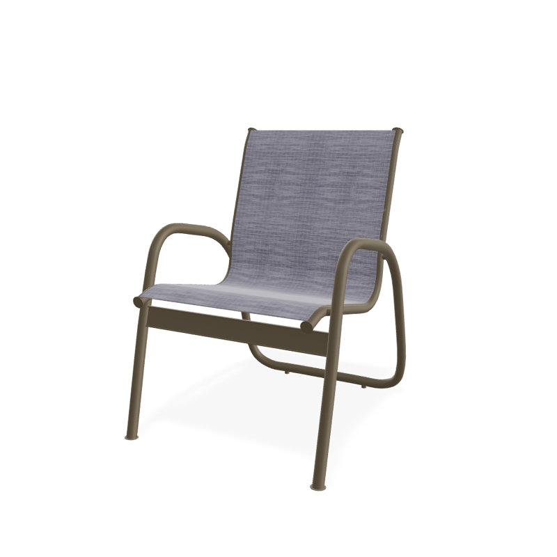 Fauteuil de patio Gardenella, Bois de plage texturé, Brooks
