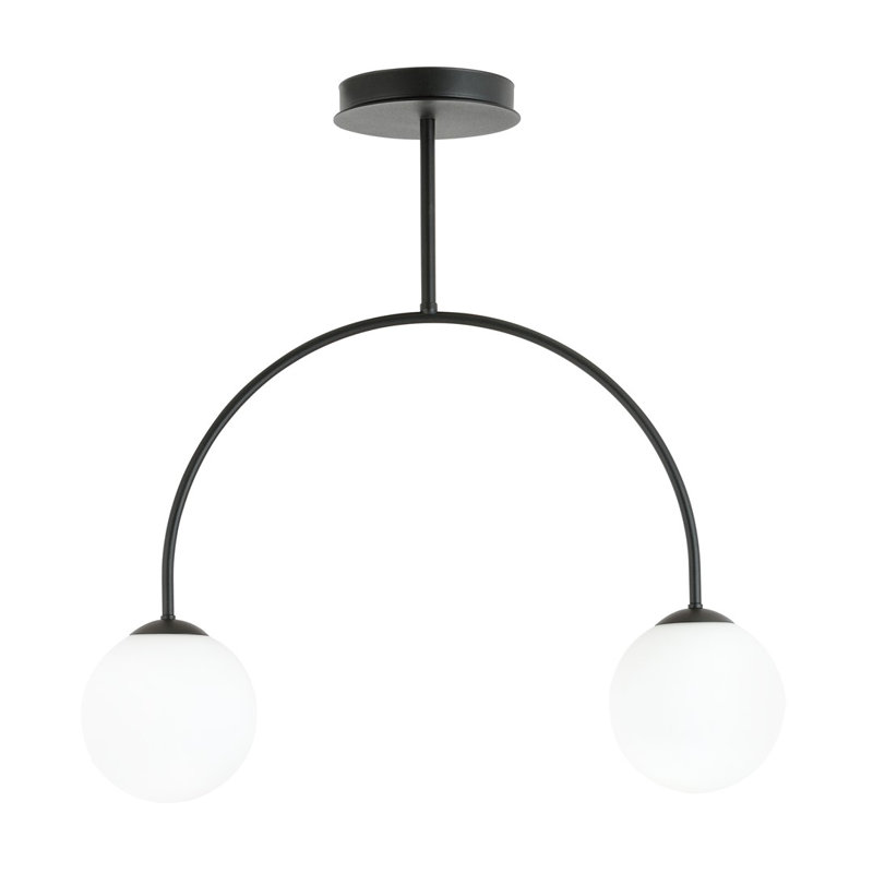 Averell 2 - Light Geometric Chandelier, White