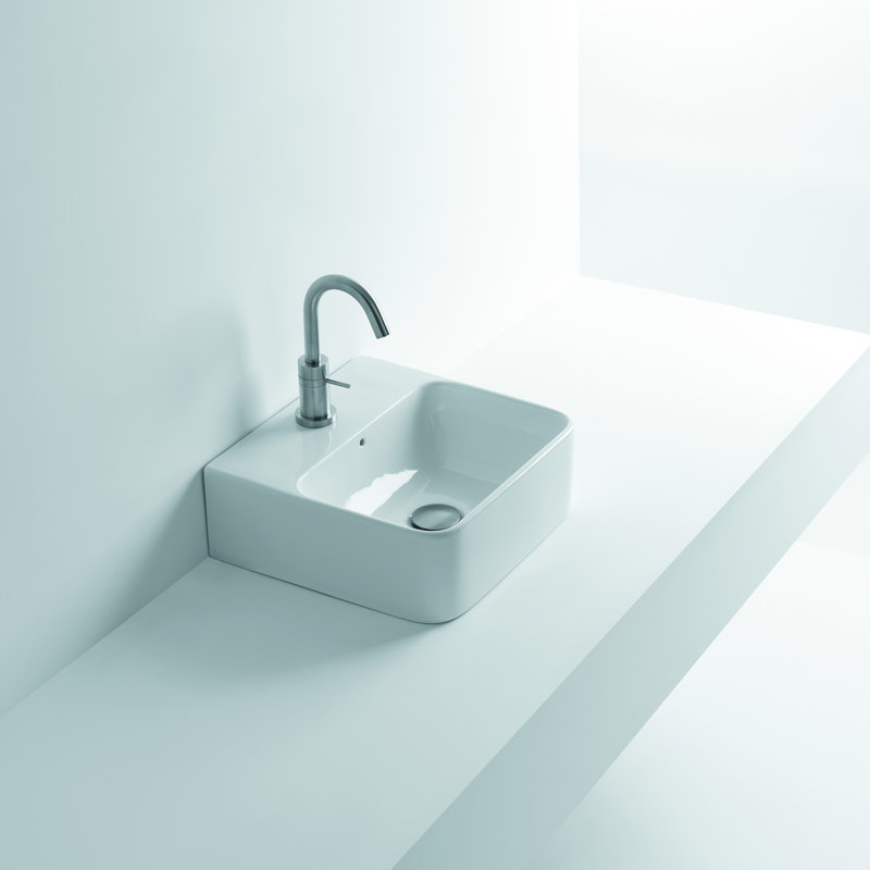 Normal 13.8'' L Bathroom Sink