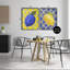Ensemble de 2 giclées encadrées "Bold Blue & Yellow Lemons", design par Matthew Piotrowicz-993623238-993623233