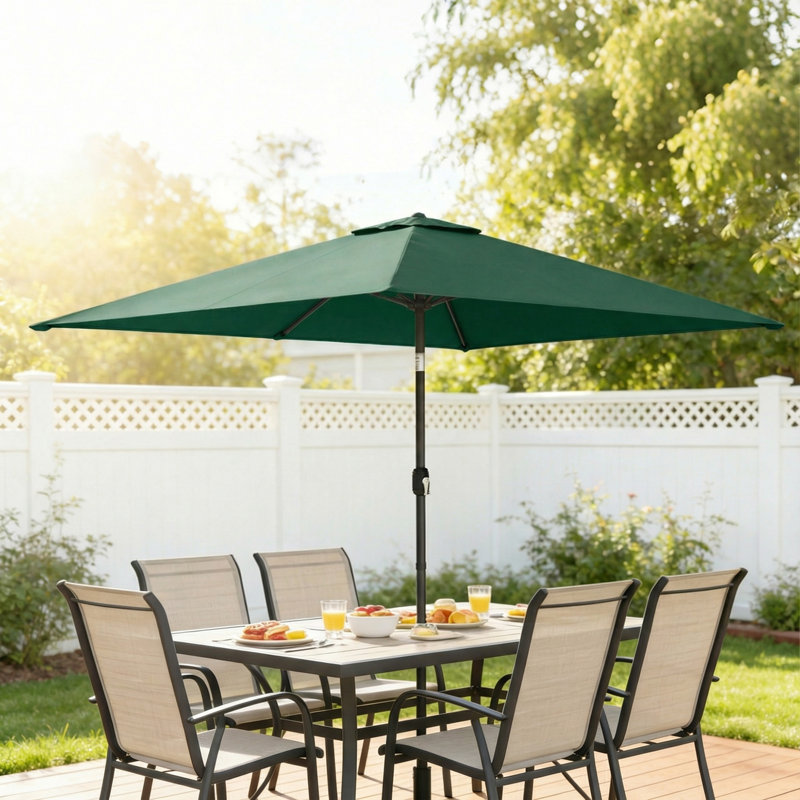 292cm Market Parasol, Green