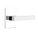Dumont Flat Privacy (Bed & Bath) Door Lever with Rectangle Rosette