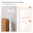 Laverda 61" Baby Dresser For Bedroom, Wooden Reeded 4-Door Cabinet For Kids, Mid Century Modern Closet Storage Organizer For Nursery, Living Room, Hallway-1051725840