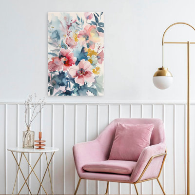 Fleurs et botanique Magnusson - aquarelle bouquet floral