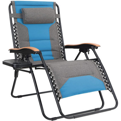 Fauteuil inclinable zéro gravité avec coussin Mcfarlin