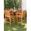Maldives Outdoor Teak Bar Stool