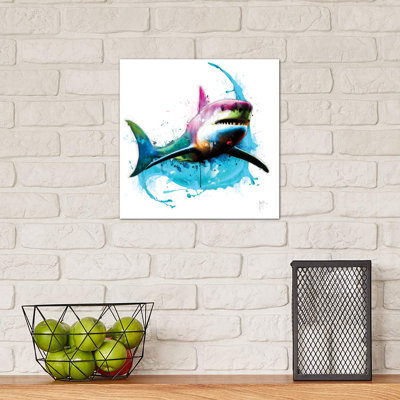 Shark by Patrice Murciano - Wrapped Canvas Print