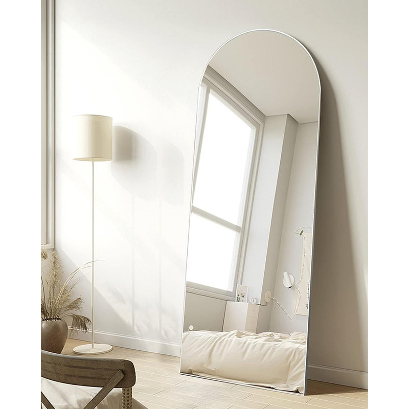 Miroir Coggon, Blanc, 64 po x 21 po
