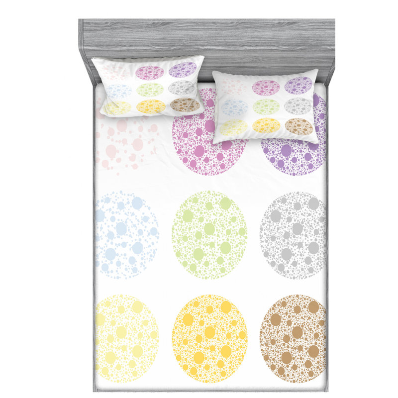 Diyari Microfiber Sheet Set, Full Sheet Set with Fitted Sheet