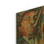 Tableau mural en métal doré « Sax Man » par JD, 30,5 x 40,5 cm-526139072