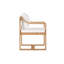 Tahiti Outdoor Teak Dining Armchair