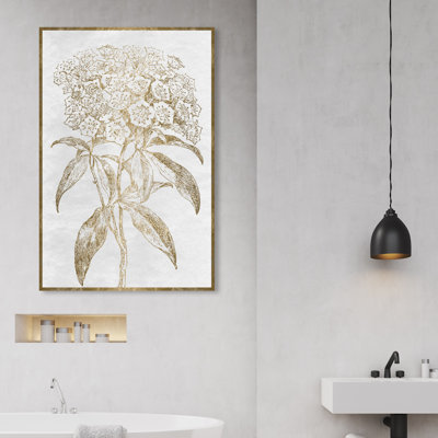 " Floral Sketch Border Bold "