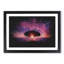 Lone Tree Beneath a Purple Sunset - Picture Frame Graphic Art Print-56735419-56735425