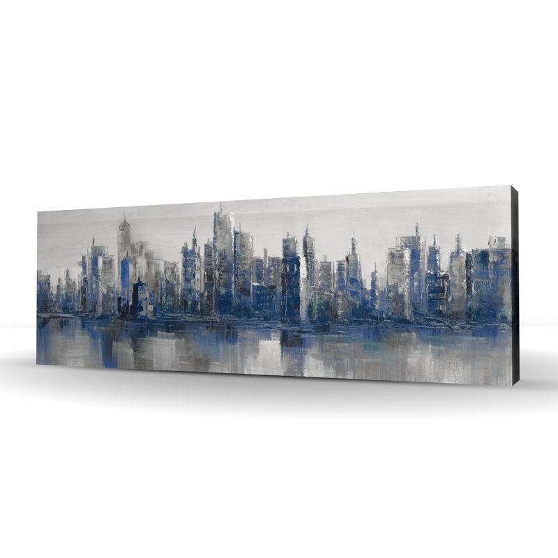 Melancholy City - Toile Office City pour la décoration intérieure