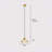 Ribber Glass Pendant Lamp