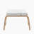 Solid + Manufactured Wood Accent Stool