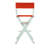 30" Folding Director Chair with Canvas-19623361-19623376