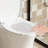 1/1.60 Toilet In Gloss White. Comfort Height Bathroom Fixture. Water Saving. Seat. Elongated Bowl, 1000 Gram Flushing Capacity. Compliant White For Bathroom. Saving, Comfortable. Bowl. , Score.