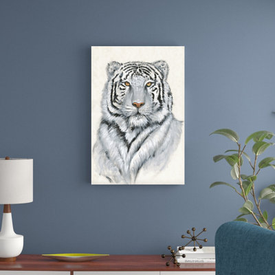 White Tiger I by Timothy O' Toole - Wrapped Canvas Print