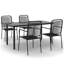 Tatamy 4 - Person Patio Dining Set Rectangular Table