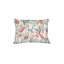 Green Feathered Tropics Linen Pillow 14x20 Cover Only