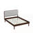Wyller Rubberwood Platform Bed