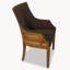 Meriwether 48cm H Linen Upholstered Parsons Chair