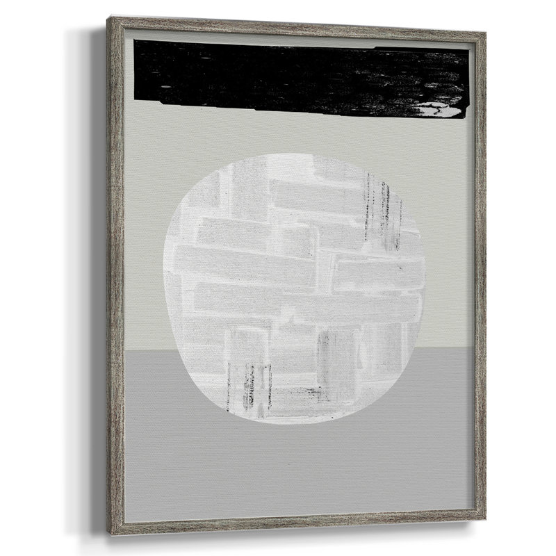 «Eggy I», reproduction encadrée - bois massif, H 11 po x l 9 po