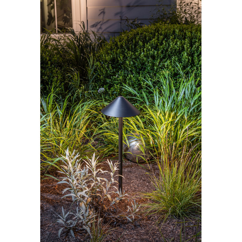 Low Voltage Pathway Light, 16" H x 8" W x 8" D, Oil Rubbed Bronze