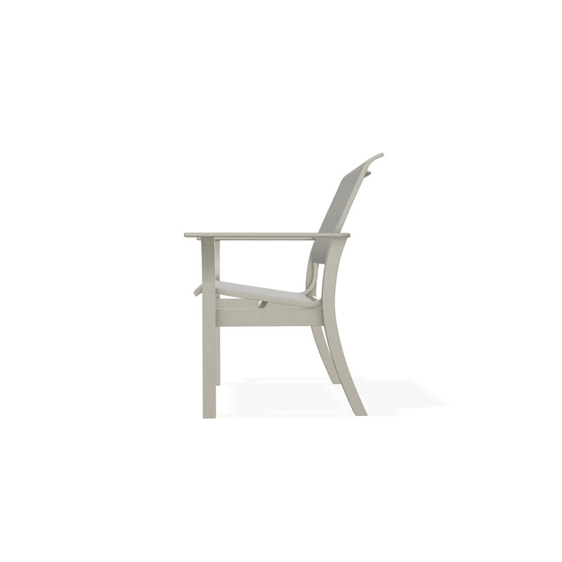 Leeward Outdoor Dining Chair, Burke, Storm