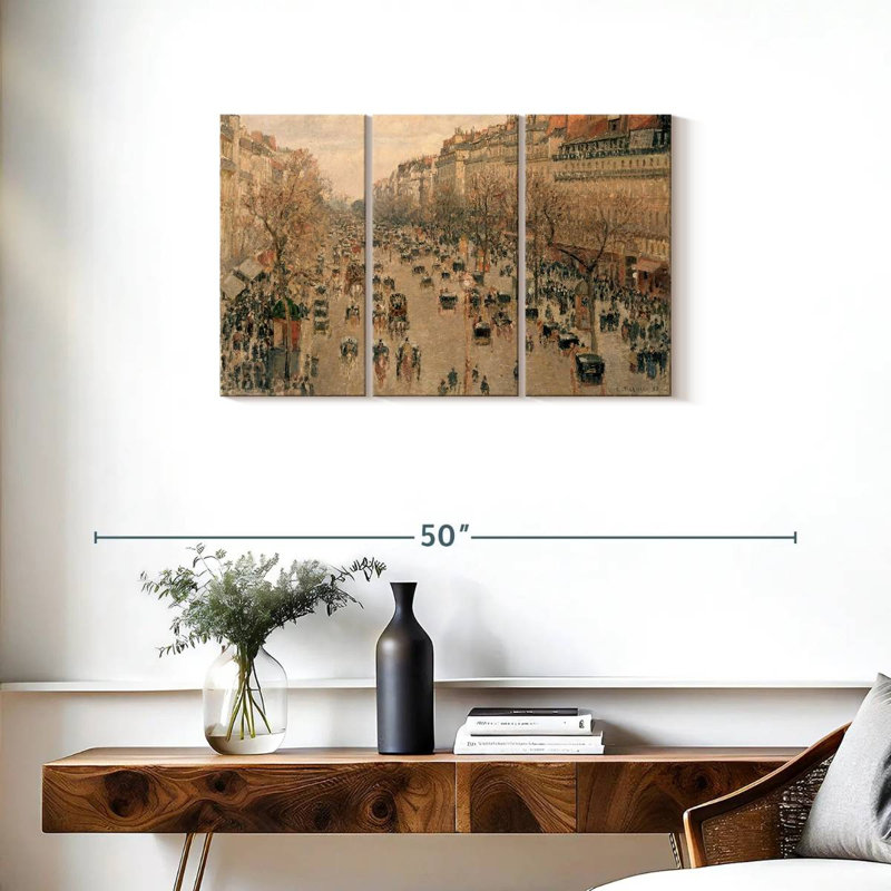 Sirci Boulevard Montmartre à Paris, H 20 po x l 33 po