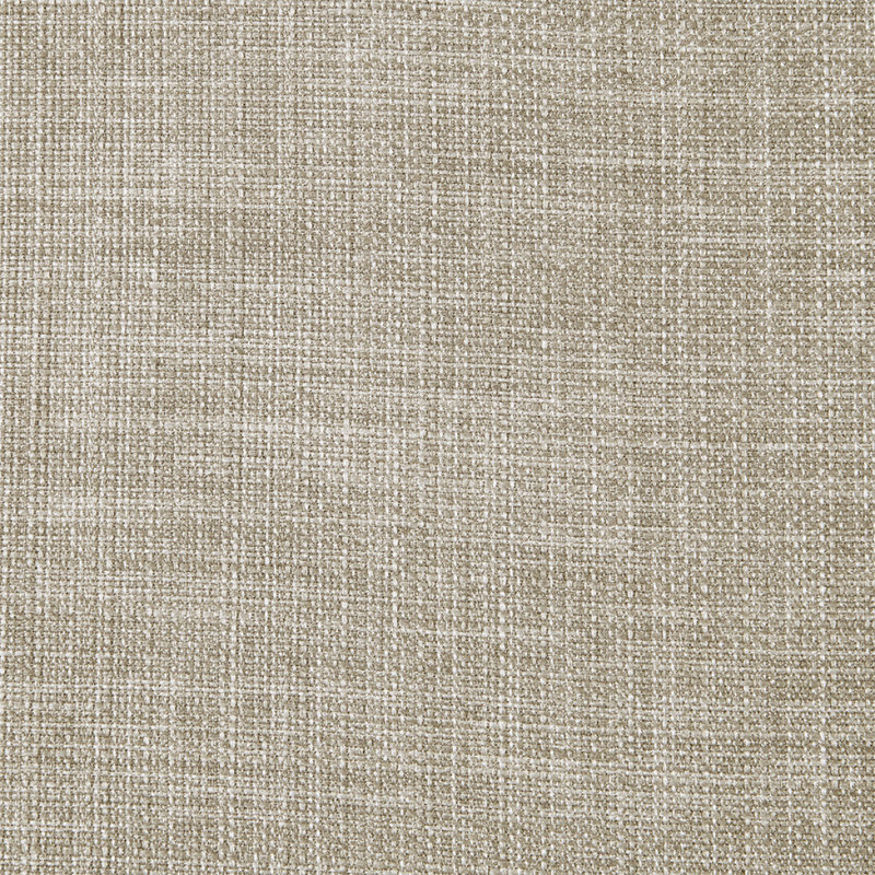 Fauteuil Accent, Light Gray Polyester, Natural Wood