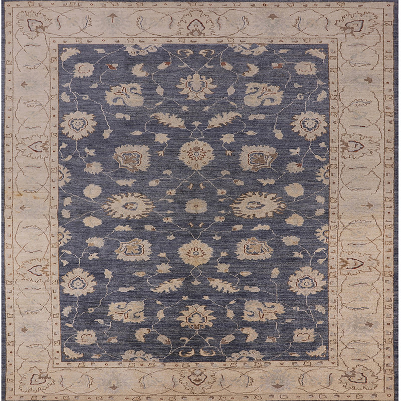 Hrahad Oriental Indoor Rug, Square 8'