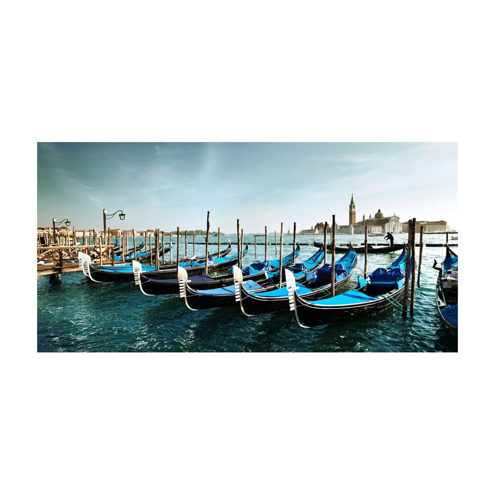 Fototapete Gondeln auf dem Canal Grande in Venedig 2,7 m x 550 cm