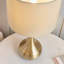 Teneyck 42Cm Brass Table Lamp Set