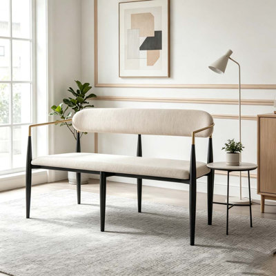 Metal Loveseat Sofa