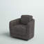 Fauteuil demi-tonneau pivotant de 39 po Cecil-15168227