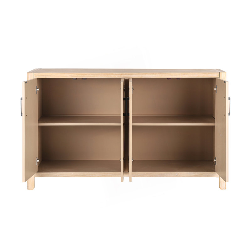 Farmhouse Style 4-Door Cabinet